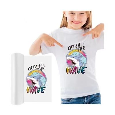Α4 Premium DTF Transfer Film Roll 8.27&quot; x 328ft Matte Clear PreTreat PET Heat Transfer Paper για εκτυπωτές DTF Α4