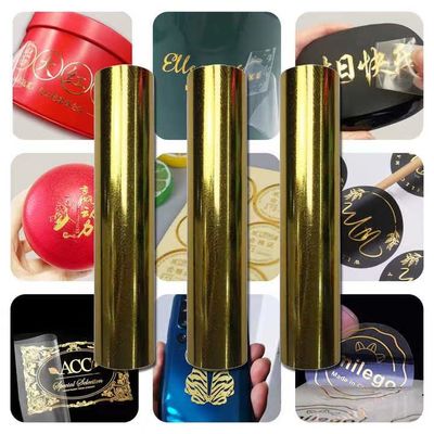 24 ιντσών DTF Ab Pet UV Film Roll Χρυσό Ασημένιο A1 Ab UV Transfer Film