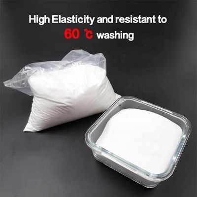 1kg θερμής τήξης προσκόλλησης σκόνη λευκή σκόνη μεταφοράς TPU για εκτύπωση DTF