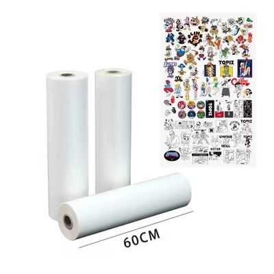 75mic DTF Film Roll Double Side Matte 60cm 30cm 33cm Φόρμα μεταφοράς θερμότητας PET