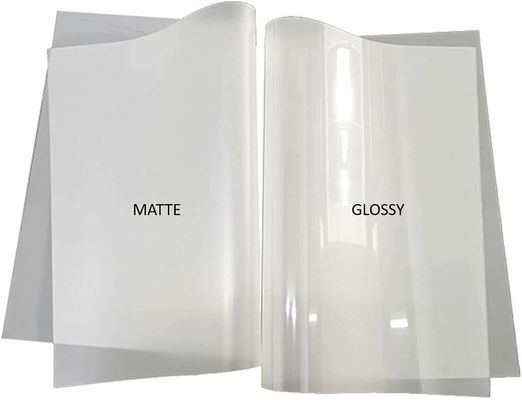 Διπλή πλευρά 30cm 60cm DTF ταινία ρολό 75mic Pet ταινία για την εκτύπωση μεταφοράς θερμότητας