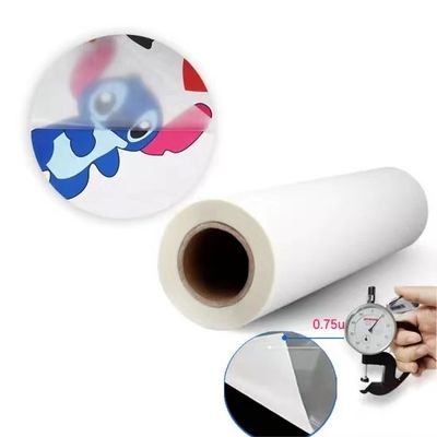 Ζεστό Peel Διαφανές 60 cm Ματ Διπλής Σίδης Inkjet Λευκό A3 Pet Dtf Ρολ Φόρμας Μεταφοράς Θέρμανσης Για ρούχα