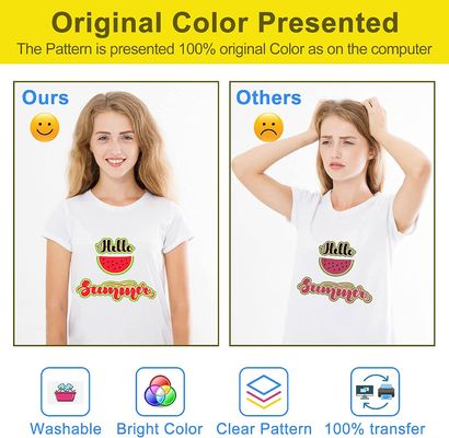 Ζεστό κρύο peel DTF φιλμ για T-shirt εκτύπωση 30cm 60cm 120cm