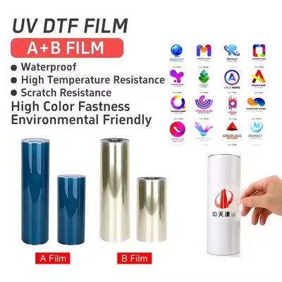 UV Dtf Transfer Ab Pet Film Roll Ab Film Transfer Dtf Pet A3 30cm UV Dtf Φιλμ για UV εκτυπωτή