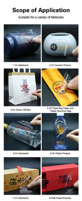 50/100 Meter Roll UV Dtf A B Film With Adhesive Making UV Transfer Sticker ψηφιακή εκτύπωση
