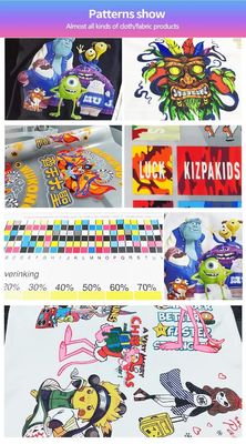 Υψηλής αντοχής DTF μελάνι για εκτυπωτές Epson με Cyan Magenta κίτρινο και μαύρο