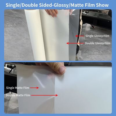 60cm*100m 75microns Λάμψη ψηφιακής ταινίας DTF με τεντώσιμη μορφή