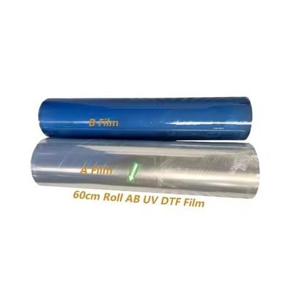 60CM UV DTF AB Film Roll Roller για διαφανή και λευκή άμεση ψηφιακή ταινία μεταφοράς