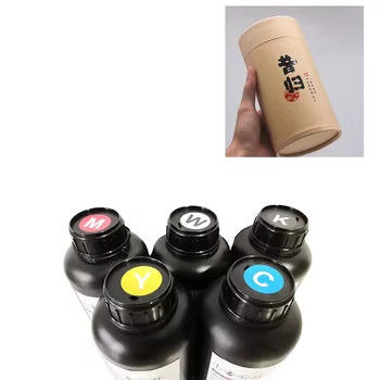 CMYKW+Vanish 500ml LED ψηφιακό μελάνι εκτύπωσης UV για έντονη ανάλυση
