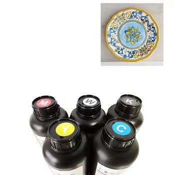 CMYKW V UV μέθοδος στεγνώσεως φωτός μελάνι LED συμβατό με κεφαλές εκτύπωσης DX5 DX7 XP600 TX800