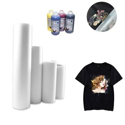 75μm Ματ άμεση καυτή φλούδα 60cm*100m DTF Τυποποιημένη ταινία κυλίνδρου για μπλουζάκι