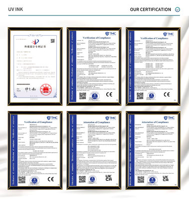 1L χωρητικότητα Ευέλικτο μελάνι LED-UV για πλαστικό PVC και μελάνι UV δέρματος για εκτυπωτή Epson