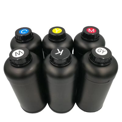 CMYKW+Vanish 500ml LED ψηφιακό μελάνι εκτύπωσης UV για έντονη ανάλυση