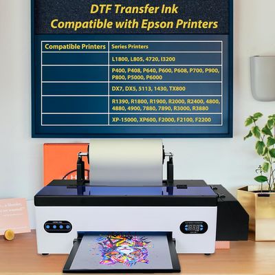 DTF μελάνι Λευκό1000ml DTF με βάση το νερό Tinta Pigment μελάνι για την Epson XP600 L1800