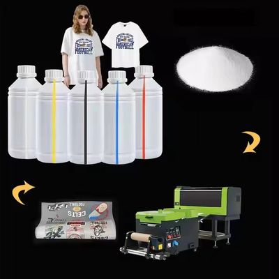 Εκτύπωση 1000 ml λευκού μελάνης Cyan Ink Direct to Film με διαφάνεια και ευκρίνεια