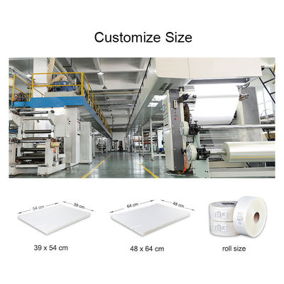 Ματ καυτό peel 39*54cm 75 μm PET ταινία απελευθέρωσης για οθόνη και εκτύπωση Offset