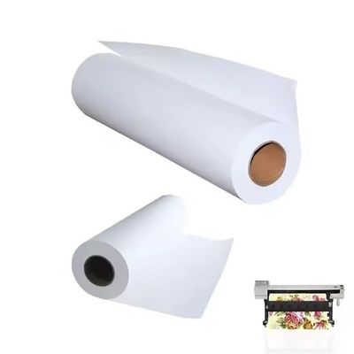 Ψηφιακή εκτύπωση 47 ιντσών 100gm Roll To Roll Sublimation Paper Για τυπογράφο υπολίμανσης μεγάλου μορφότυπου