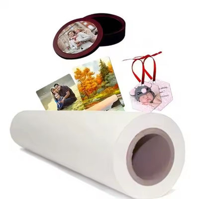 95GSM 51 ίντσες * 100m Sublimation θερμική μεταφορά χαρτιού κυλίνδρους για Polyester αθλητικά ρούχα