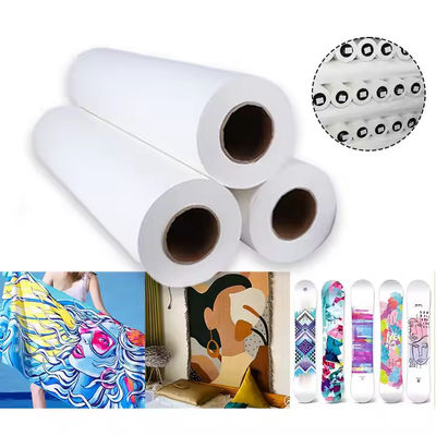 95GSM 44 ιντσών*400m Epson χαρτί υπολίμανσης Roll For Polyester Fabric
