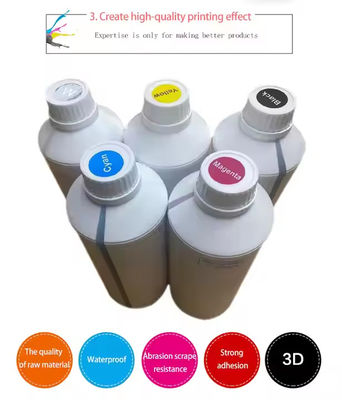 1000 ml DTF Ink CMYK λευκό μελάνι για T-Shirt &amp; Pet Film Printing Premium DTF μελάνες εκτυπωτή