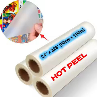 75μm 30cm DTF μεταφορά ταινία Ματ και κρύο peeling απευθείας στην ταινία