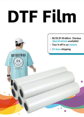 30cm Direct To Film Cold Peel DTF Film για ψηφιακές επιδόσεις εκτύπωσης