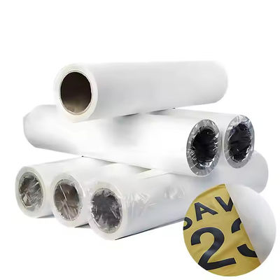 60cm x 100M DTF PET ταινία με αριστερές πλευρές λευκή ταινία μεταφοράς θερμότητας για εξατομικευμένη εκτύπωση