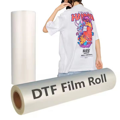 60cm*100m DTF PET ταινία λευκό μελάνι άμεση καυτή και κρύα peeling διαθέσιμο