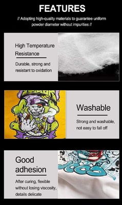 Μεταφορά θερμότητας Soft 500g 1kg κόλλα Hotmelt Adhesive White TPU DTF Powder για εκτύπωση με DTF εκτυπωτή
