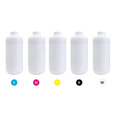 CMYK W χρώματα 500ml Dtf χρωστική μελάνη Θερμομεταφορική εκτύπωση