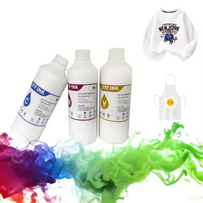 1000 ml/φιάλη Υφαντικές DTF Χρωστική μελάνη Μεταφορά ταινίας εκτύπωσης σε εκτυπωτή DTF