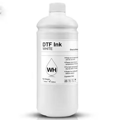 CMYK Λευκό 1000ml DTF εκτυπωτής μελάνι T-shirt Τυφαντουργική εκτύπωση