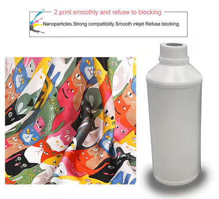 CMYK W χρώματα 500ml Dtf χρωστική μελάνη Θερμομεταφορική εκτύπωση