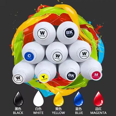 1000ML CMYK DTF Pet Film Λευκό μεταφοράς χρωστικού μελάνης για την Epson I3200 XP600 8550