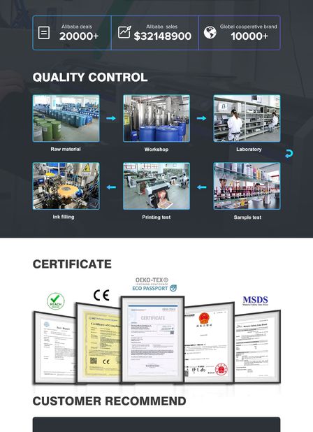 Κίνα DONGGUAN EASY PRINTING MATERIAL CO.,LTD Πιστοποιήσεις